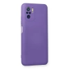 Xiaomi Redmi Note 10 Kılıf Nano İçi Kadife Silikon - Mor