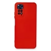 Xiaomi Redmi Note 11 Kılıf Nano İçi Kadife Silikon - Kırmızı