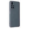 Xiaomi Redmi Note 11t Kılıf Nano İçi Kadife Silikon - Gri