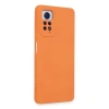 Xiaomi Redmi Note 12 Pro 4g Kılıf Nano İçi Kadife Silikon - Turuncu