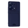 Xiaomi Redmi Note 13 Pro 4g Kılıf Kelvin Kartvizitli Silikon - Lacivert