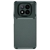 Xiaomi Redmi Note 14 Pro Plus Kılıf Auto Focus Karbon Kapak - Koyu Yeşil