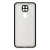Xiaomi Redmi Note 9 Kılıf Montreal Silikon Kapak - Siyah
