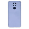 Xiaomi Redmi Note 9 Kılıf Nano İçi Kadife Silikon - Lila