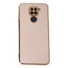 Xiaomi Redmi Note 9 Kılıf Volet Silikon - Pembe