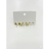 Yılan Detaylı Altılı Küpe