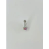 Yıldız Detaylı Göbek Piercing