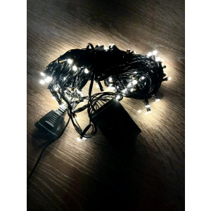 10m 100 Led Damla Uçlu Gün Işığı Siyah Kablo Mz-17-3