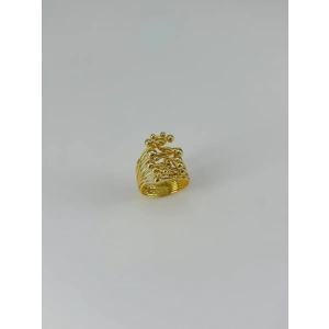 14 K Gold Kaplama Yüzük