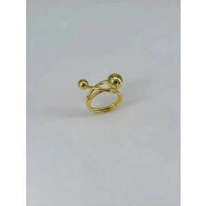 14 K Gold Kaplamalı Yüzük