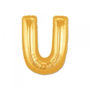 Altın Sarısı Folyo Harf Balon 1 Metre