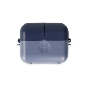 Apple Airpods 3 (3.nesil) Basmalı Kılıf - Mavi-lacivert