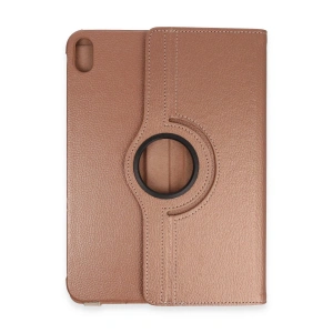 Apple İpad 2022 10.9 (10.nesil) Kılıf 360 Tablet Deri Kılıf - Rose Gold