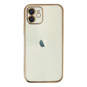 Apple İphone 11 Kılıf Razer Lensli Silikon - Gold