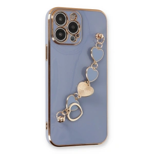 Apple İphone 13 Pro Max Kılıf Esila Silikon - Gri