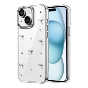 Apple İphone 14 Fiyonk Desenli Kapak - Desen 5