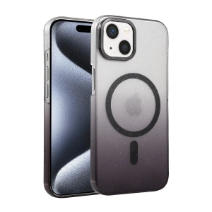 Apple İphone 14 Glossy Magsafe Kapak - Siyah