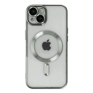 Apple İphone 14 Kılıf Kross Magneticsafe Kapak - Gümüş