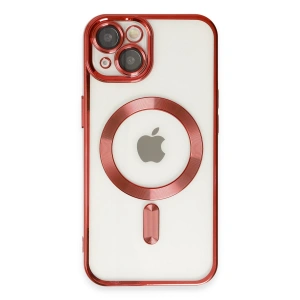 Apple İphone 14 Plus Kılıf Kross Magneticsafe Kapak - Kırmızı