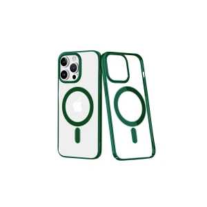 Apple İphone 14 Pro Kılıf Element Magneticsafe Sert Kapak - Köknar Yeşili