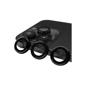 Apple İphone 14 Pro Max Raze Metal Kamera Lens - Siyah