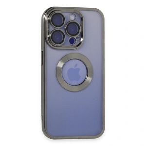 Apple İphone 15 Pro Kılıf Slot Silikon - Titan Gri