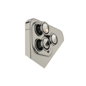 Apple İphone 15 Pro Max Bilvis Titan Kamera Lens - Titan Gri
