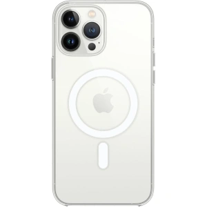 Apple İphone 15 Pro Max Kılıf Magneticsafe Şeffaf Silikon - Şeffaf