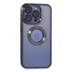 Apple İphone 15 Pro Max Kılıf Slot Silikon - Mor