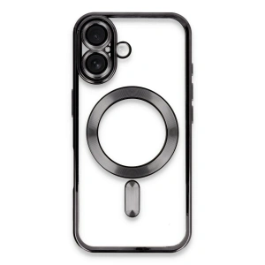 Apple İphone 16 Kılıf Kross Magneticsafe Kapak - Siyah