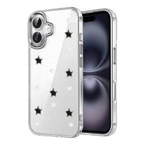 Apple İphone 16 Plus Fiyonk Desenli Kapak - Desen 7