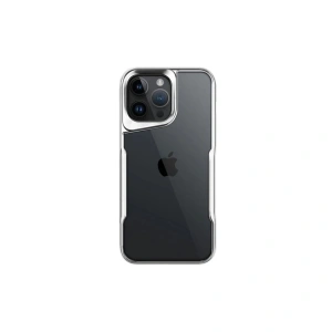 Apple İphone 16 Pro Kılıf Boyi Silikon Kapak - Gümüş