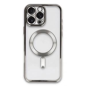 Apple İphone 16 Pro Kılıf Kross Magneticsafe Kapak - Titan Gri