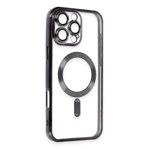 Apple İphone 16 Pro Max Kılıf Kross Magneticsafe Kapak - Siyah