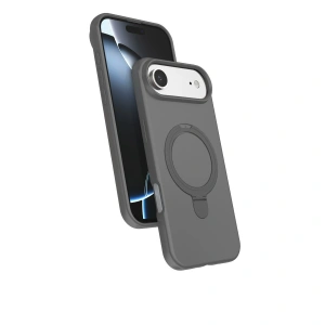 Apple İphone 17 Air Regal Magsafe Standlı Kapak - Titan Gri