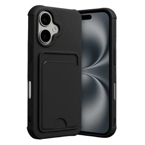 Apple İphone 17 Kelvin Kartvizitli Silikon - Siyah