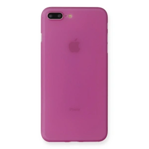 Apple İphone 7 Plus Kılıf Pp Ultra İnce Kapak - Pembe