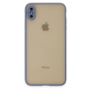 Apple İphone X Kılıf Montreal Silikon Kapak - Gri