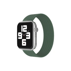 Apple Watch 38mm Ayarlı Solo Silikon Kordon (saat Değildir) - Haki Yeşil