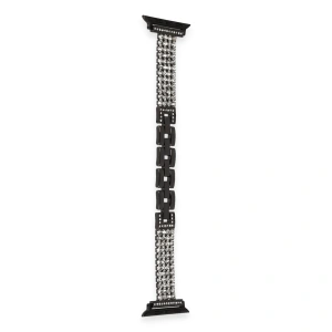 Apple Watch 38mm Live Taşlı Kordon (saat Değildir) - Siyah