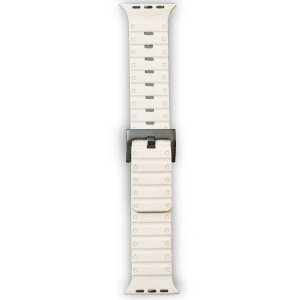 Apple Watch 42mm Magnus Mıknatıslı Silikon Kordon (saat Değildir) - Yıldız Işığı