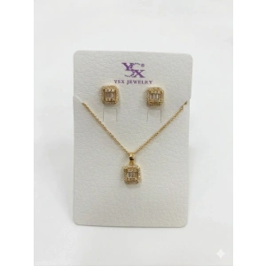 Baget Taşlı Set