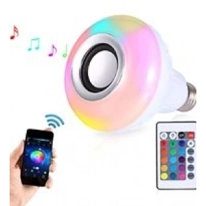 Bluetooth Hoparlör Akıllı Led Ampül Lamba