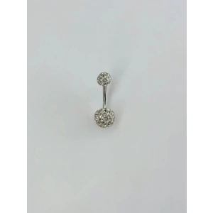 Disko Topu Göbek Piercing