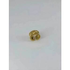 Dorika 14 K Gold Kaplamalı Yüzük