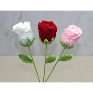 El Örgüsü Tekli Gül Alk4972