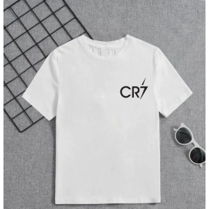 Erkek Çocuk Baskılı T-Shirt - Beyaz