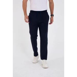 Erkek Üç İplik Basic Eşofman Pantolon - Lacivert
