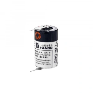 Fanso Er14250h 3.6v 1/2 Aa Size Lithium Pil (li-socl2) 2 Pın