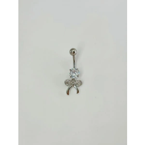 Fiyonk  Detaylı Göbek Piercing